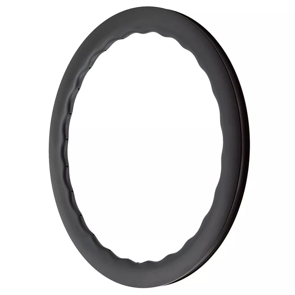 Carbon wave Rims 700C wave 35/40/45/50/55/65mm Depth Carbon Road Bicycle Wheel 28/31mm Wide Gravel Disc Brake