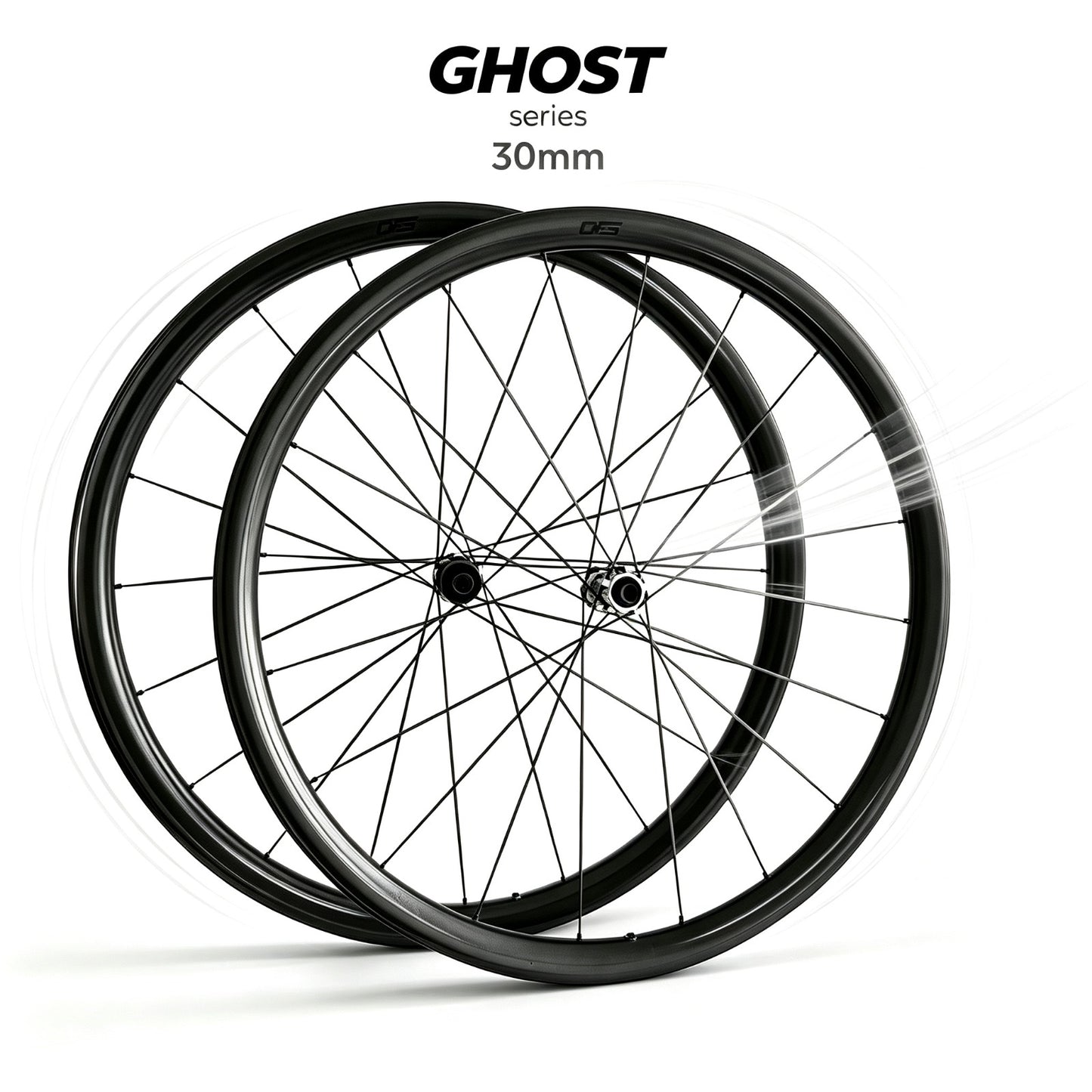 GHOST SOLID Series | 30mm Ultra-Light Carbon Wheelset