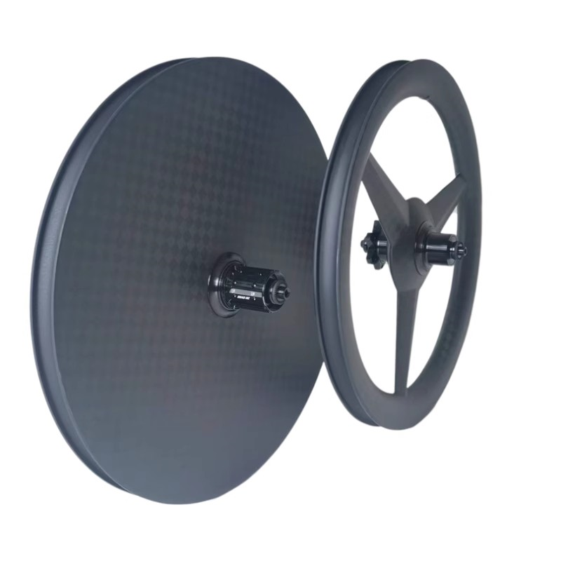 16inch Ultralight 349 Carbon Fiber Wheel Set - Precision-Engineered 16-Inch Wheels for Brompton Folding Bikes and Compact Commuters