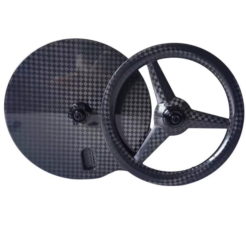 16inch Ultralight 349 Carbon Fiber Wheel Set - Precision-Engineered 16-Inch Wheels for Brompton Folding Bikes and Compact Commuters