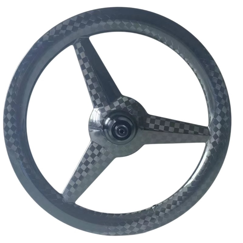 16inch Ultralight 349 Carbon Fiber Wheel Set - Precision-Engineered 16-Inch Wheels for Brompton Folding Bikes and Compact Commuters