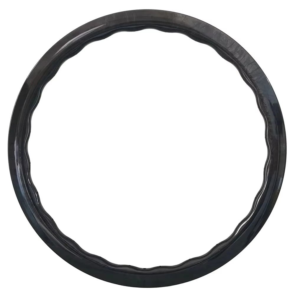 Carbon wave Rims 700C wave 35/40/45/50/55/65mm Depth Carbon Road Bicycle Wheel 28/31mm Wide Gravel Disc Brake