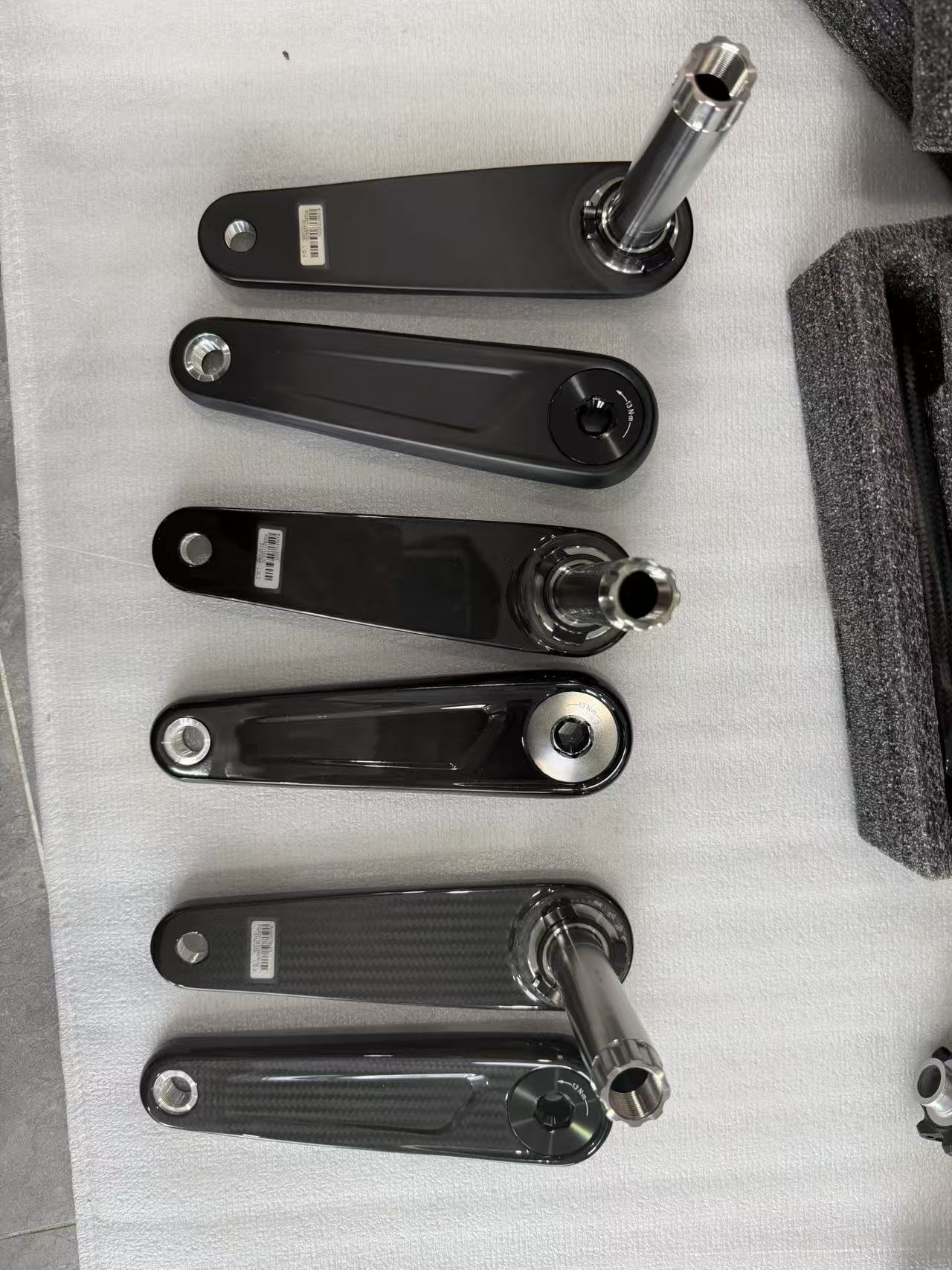 DFS carbon road crank ultralight Bicycle Crankset 145/147.5/150/152.5/155/157.5/160/162.5/165/167.5/170/172.5/175mm