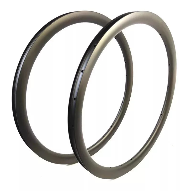Carbon road bike rim 30/35/40/45/50/55/60/65mm depth 32mm Width Gravel Rims Disc Brake 700C Gravel Carbon Wheels Hook