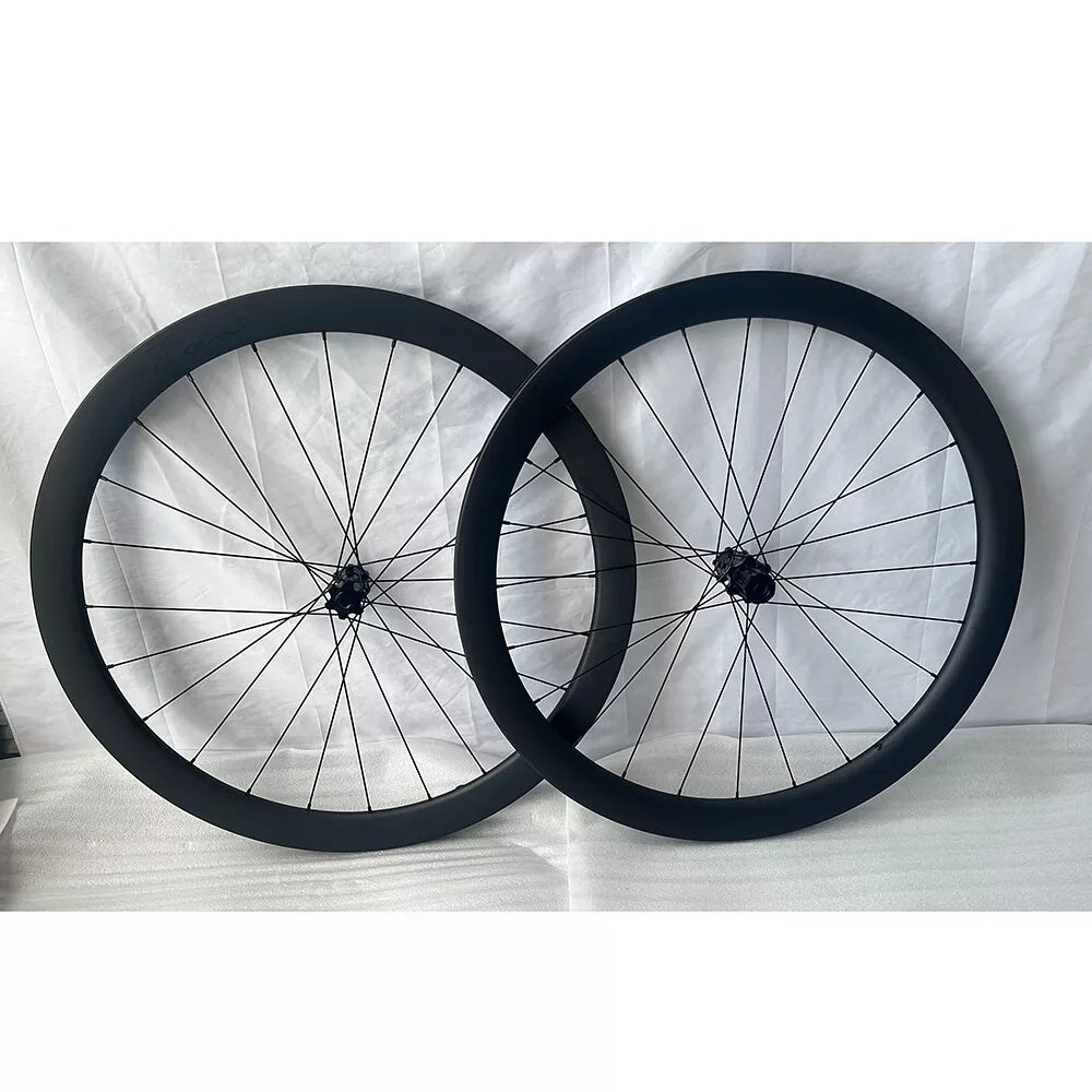 Road Disc Carbon Wheelset Low Resistance Hub 30 38 50 55 60 88mm 700c Gravel Bicycle Wheels Clincher Tubeless