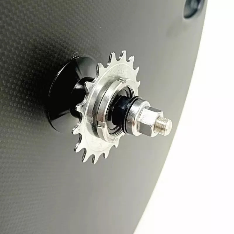 Carbon disc wheel 700C 23/25/26/28mm width track/road bike TT/fixed gear cycle carbon wheels