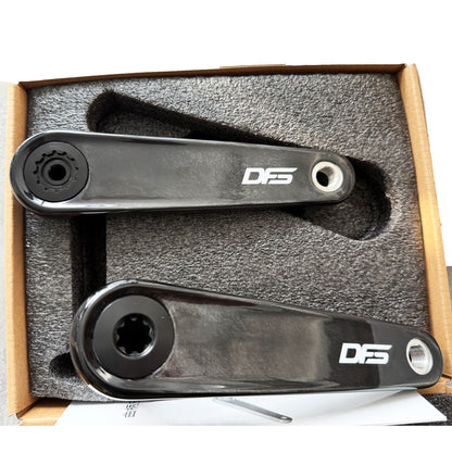 DFS carbon road crank ultralight Bicycle Crankset 145/147.5/150/152.5/155/157.5/160/162.5/165/167.5/170/172.5/175mm