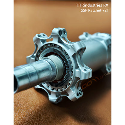 Road bike hub RX Lightest Hubset 199g Bike Hub Ratchet System for Carbon Wheel Disc Brake HG XDR Gravel Road/TT Bicycle Thru Axle CENTRE LOCK