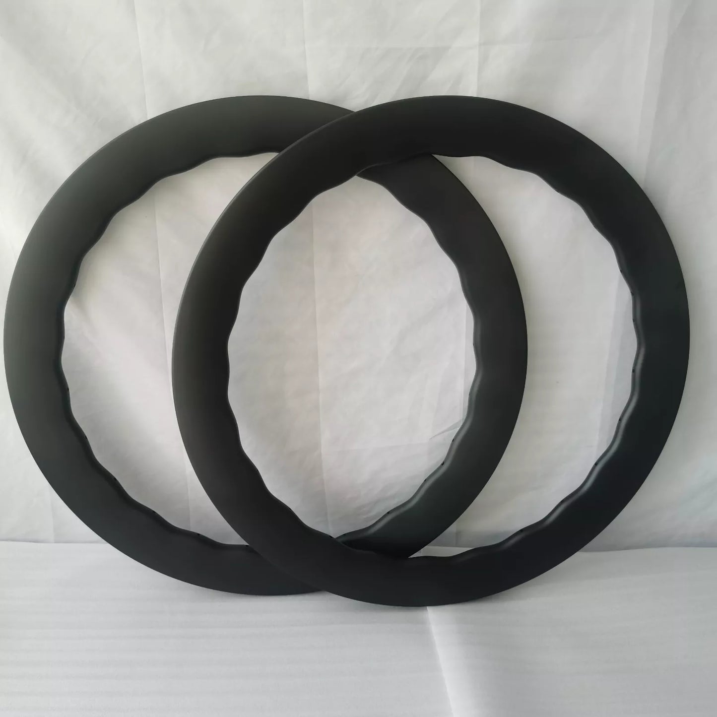 Carbon wave Rims 700C wave 35/40/45/50/55/65mm Depth Carbon Road Bicycle Wheel 28/31mm Wide Gravel Disc Brake