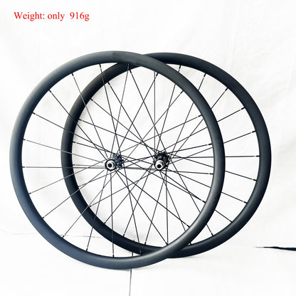 carbon road bike wheels 30mm depth Only 913g 700C Disc brake Wheels 28mm Wide Lightest Wheel Tubeless Ready Racing Wheelset