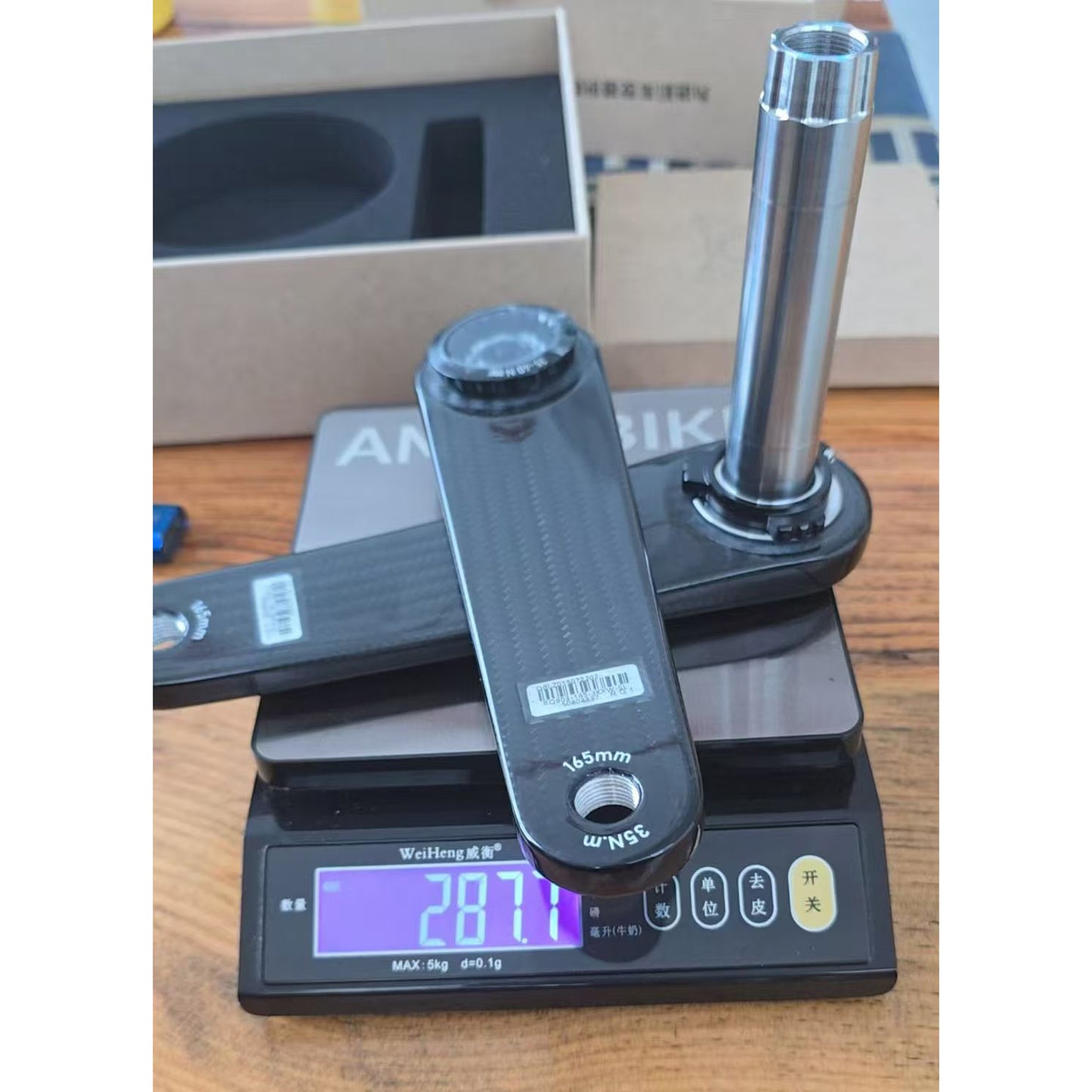 DFS carbon road crank ultralight Bicycle Crankset 145/147.5/150/152.5/155/157.5/160/162.5/165/167.5/170/172.5/175mm