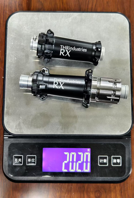 Road bike hub RX Lightest Hubset 199g Bike Hub Ratchet System for Carbon Wheel Disc Brake HG XDR Gravel Road/TT Bicycle Thru Axle CENTRE LOCK