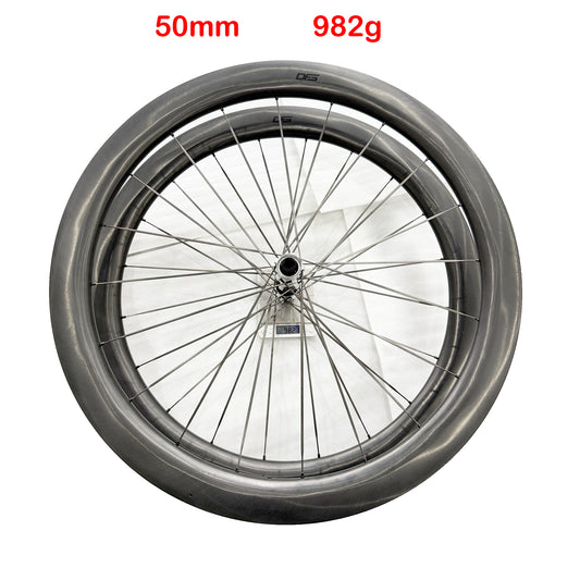 Welcome to the sub-thousand-gram 50mm depth wheelset club — 982g!!