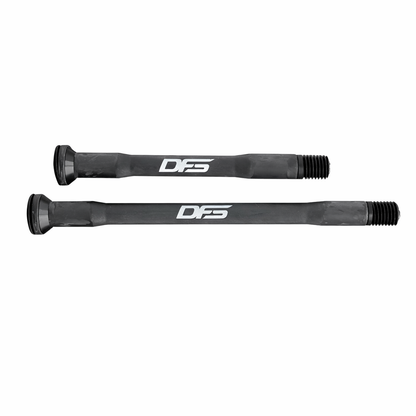 DFS  24g Ultra-Light Carbon Fiber Bicycle Thru-Axle with Titanium Bolts - Universal Road Bike Upgrade  the final step in lightweighting