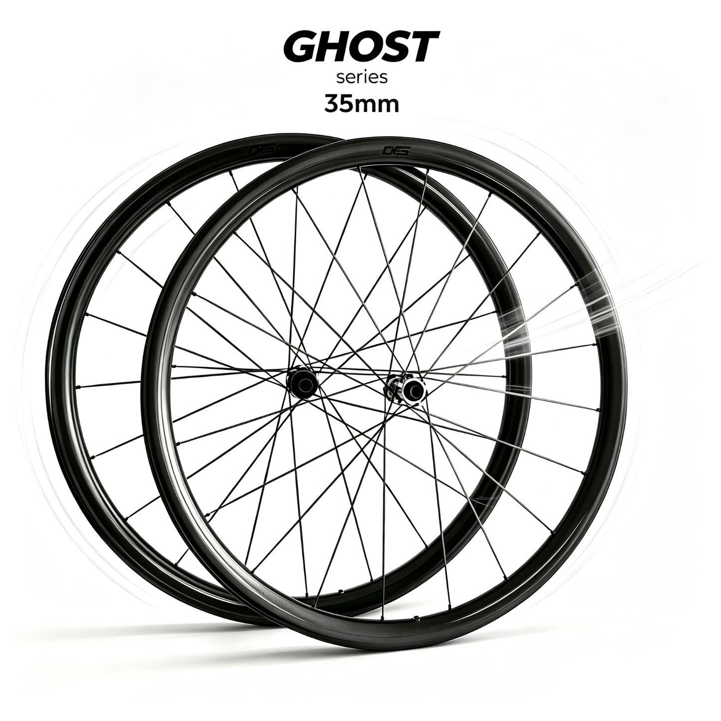 GHOST SOLID Series | 35mm Ultra-Light Carbon Wheelset