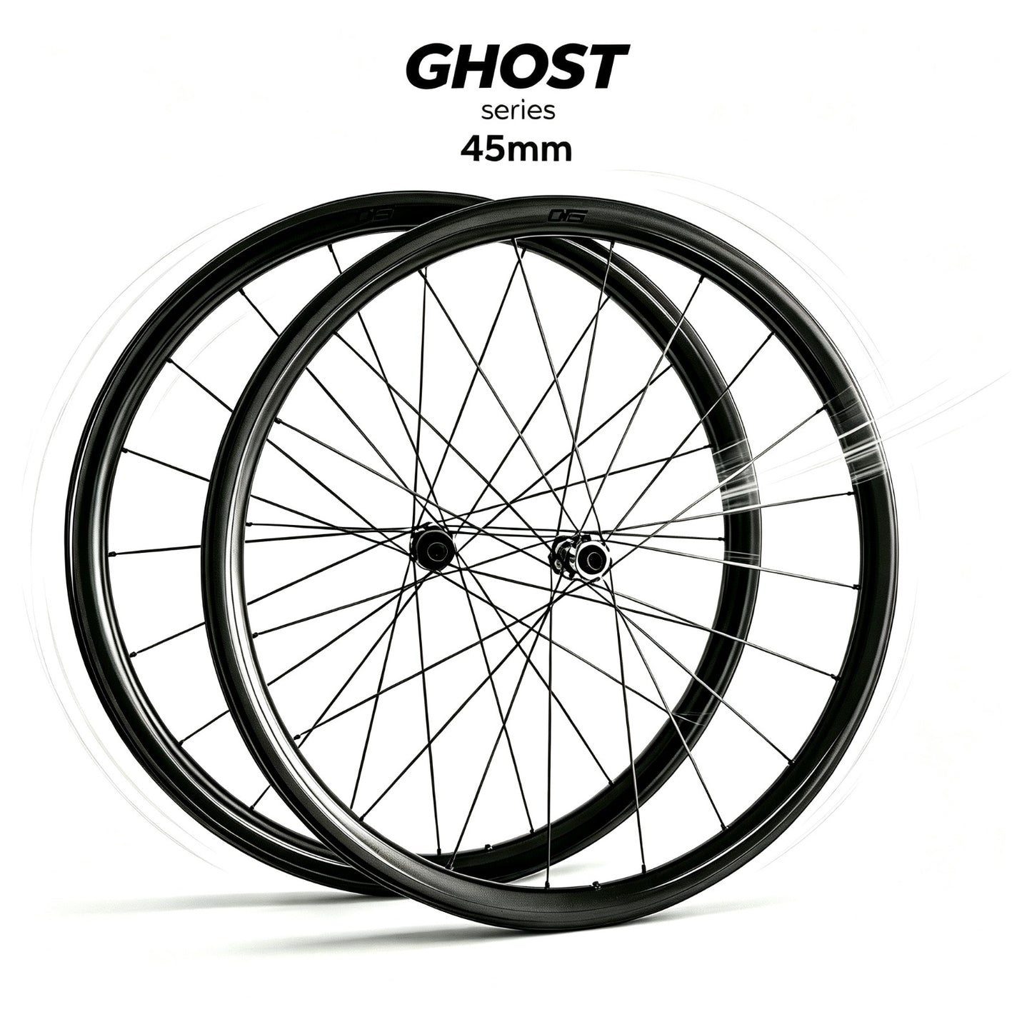 GHOST SOLID Series | 45mm Ultra-Light Carbon Wheelset