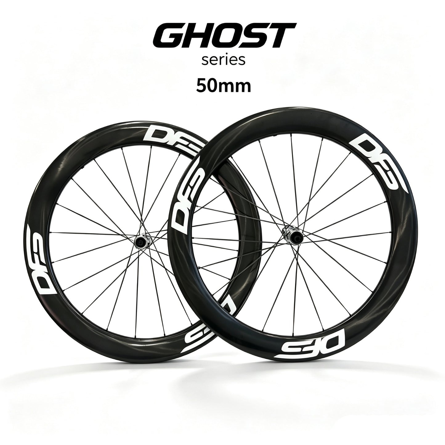 GHOST SOLID Series | 50mm Ultra-Light Carbon Wheelset