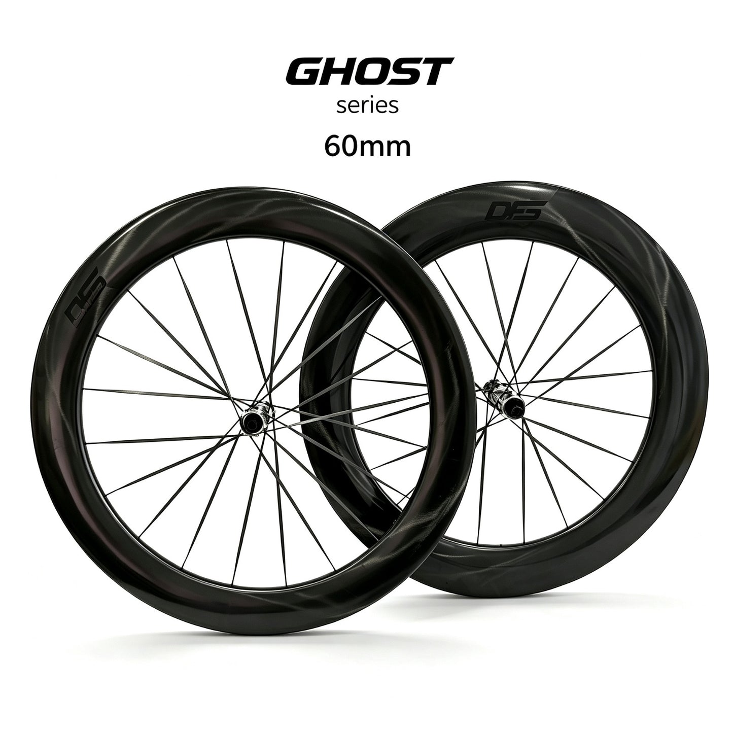 GHOST SOLID Series | 60mm Ultra-Light Carbon Wheelset