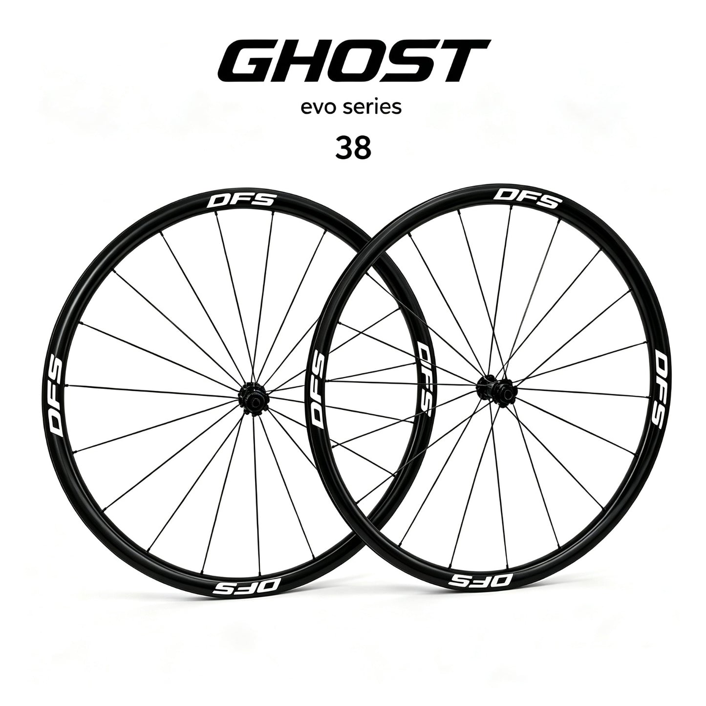 GHOST MAX Series | 38mm Ultra-Light Carbon Wheelset