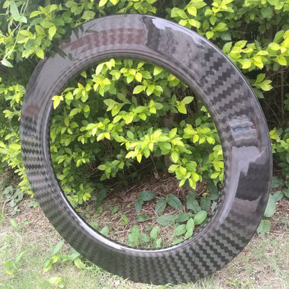 Carbon road bike rim 35/38/45/50/55/60188mm depth Tubeless Rim 23/25mm wide Road/track/TT Bike T800/T1000 Full Carbon Fibre Bicycle Wheelset Rim
