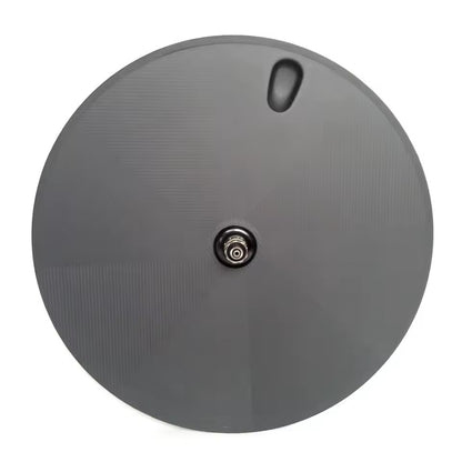 Carbon disc wheel 700C 23/25/26/28mm width track/road bike TT/fixed gear cycle carbon wheels