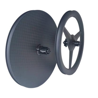 16inch Ultralight 349 Carbon Fiber Wheel Set - Precision-Engineered 16-Inch Wheels for Brompton Folding Bikes and Compact Commuters