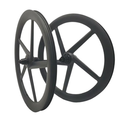20inch carbon disc wheels road bike Lightweight 406/451 Carbon 3/5 spokes Wheel Set - High-Performance 20-Inch Racing Wheels for Folding Bikes and Small Wheel Bicycles BMX bicycle Brompton Fnhon Gust