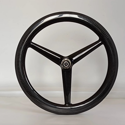 16inch Ultralight 349 Carbon Fiber Wheel Set - Precision-Engineered 16-Inch Wheels for Brompton Folding Bikes and Compact Commuters