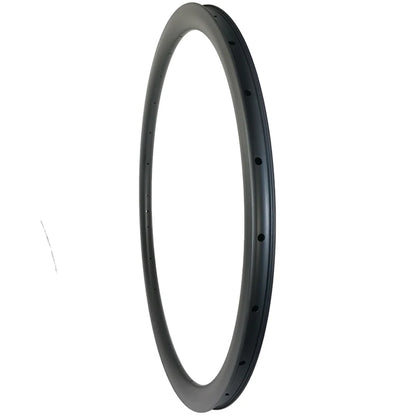 Carbon road bike rim 35/38/45/50/55/60188mm depth Tubeless Rim 23/25mm wide Road/track/TT Bike T800/T1000 Full Carbon Fibre Bicycle Wheelset Rim
