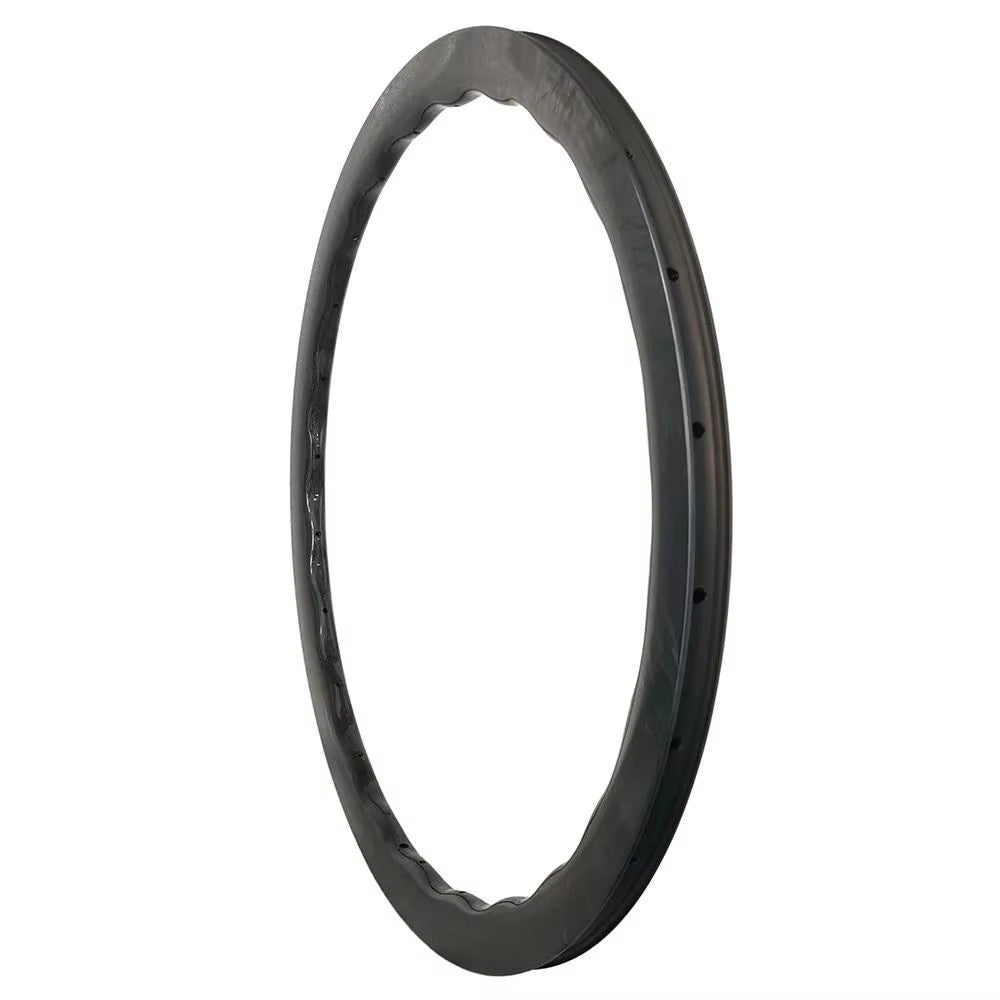 Carbon Gravel road bike rim 700C Road 32/35/39/45/55mm Deep Carbon Rim 30mm Wide Tubeless Clincher Disc Wheel rim