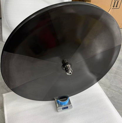 DFS TT Disc Wheels UD Raw Weave 920g Weight 45T Ratchet Competition Grade Carbon Fiber Disc Wheels