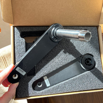 DFS carbon road crank ultralight Bicycle Crankset 145/147.5/150/152.5/155/157.5/160/162.5/165/167.5/170/172.5/175mm