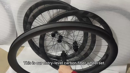 Carbon road bike Wheels 30/35/38/40/45/50/55/60/88mm depth R1 hub Disc Brake 700c Carbon Rim Center Lock Road Cycling Hg/XDR