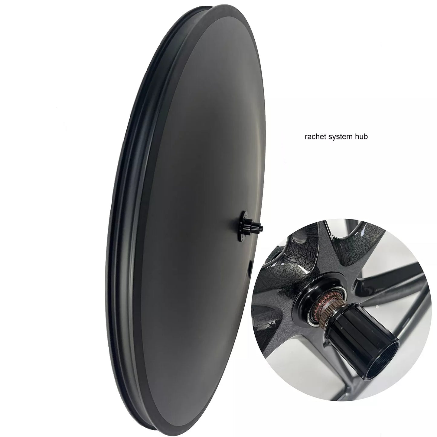 Carbon disc wheel 700C 23/25/26/28mm width track/road bike TT/fixed gear cycle carbon wheels