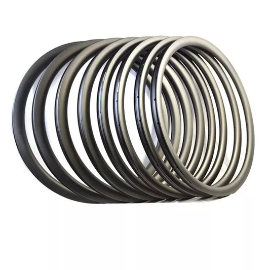 carbon road bike rim 33/36mm Width 700c All Road Bike Carbon Rim 35/40/45mm Depth Gravel Bicycle Disc Wheel Asymmetry 30mm Inner Wide Tubeless