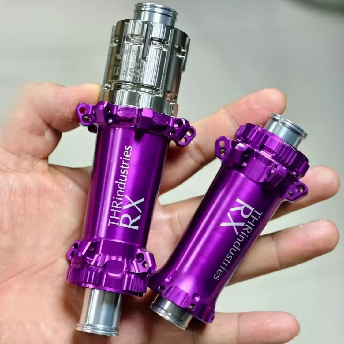 Road bike hub RX Lightest Hubset 199g Bike Hub Ratchet System for Carbon Wheel Disc Brake HG XDR Gravel Road/TT Bicycle Thru Axle CENTRE LOCK