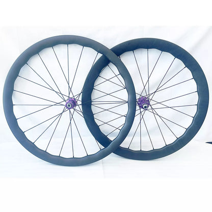 Carbon Bike Wheels 700C Wave Rim PRO wheels 30/35/40/45/55/50mm Lighter Bicycle Racing Wheelset New Ultra Light Carbon Bicycle Wheelset