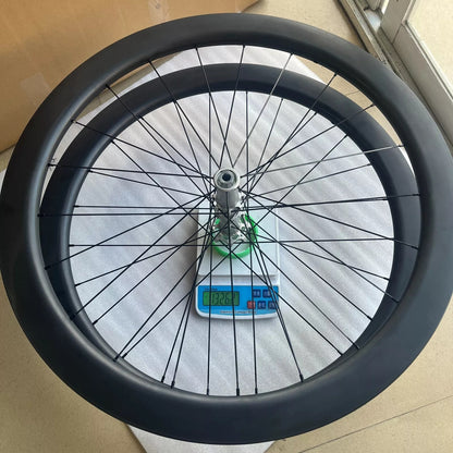 Road Disc Carbon Wheelset Low Resistance Hub 30 38 50 55 60 88mm 700c Gravel Bicycle Wheels Clincher Tubeless