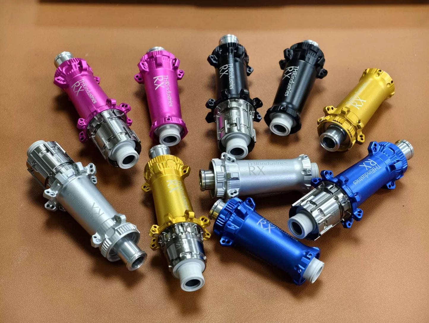 Road bike hub RX Lightest Hubset 199g Bike Hub Ratchet System for Carbon Wheel Disc Brake HG XDR Gravel Road/TT Bicycle Thru Axle CENTRE LOCK