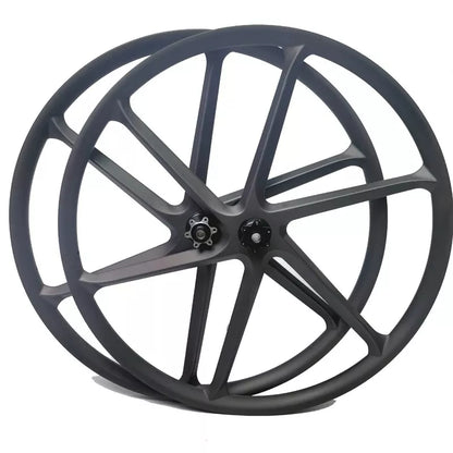 Carbon 6 Spoke wheels 29er XC AM E-Bike MTB Wheelset 27.5inch carbon Six spoke Wheels