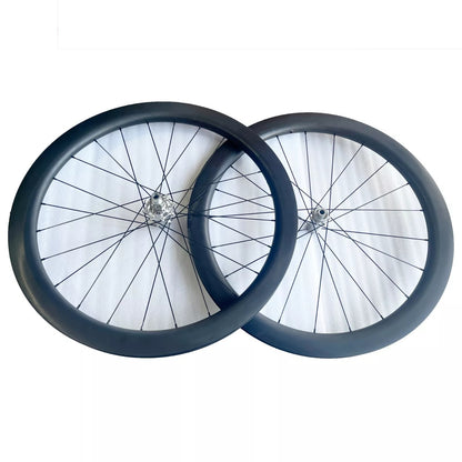 Road Disc Carbon Wheelset Low Resistance Hub 30 38 50 55 60 88mm 700c Gravel Bicycle Wheels Clincher Tubeless