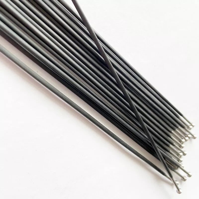 carbon spokes 1.8g Lightweight Carbon Fiber Spokes for Road Bike Bike, High Strength Aero Design, TT Bike Carbon Spokes
