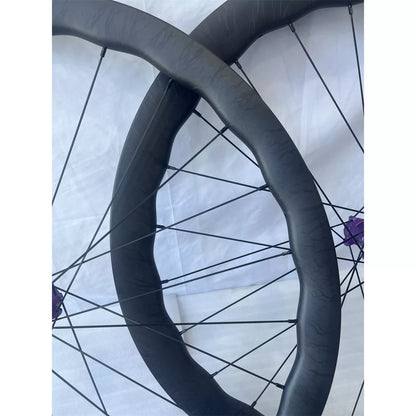 Carbon Bike Wheels 700C Wave Rim PRO wheels 30/35/40/45/55/50mm Lighter Bicycle Racing Wheelset New Ultra Light Carbon Bicycle Wheelset