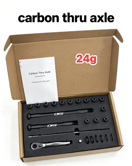 DFS Extreme-Light Carbon Thru-Axle Universal Kit
